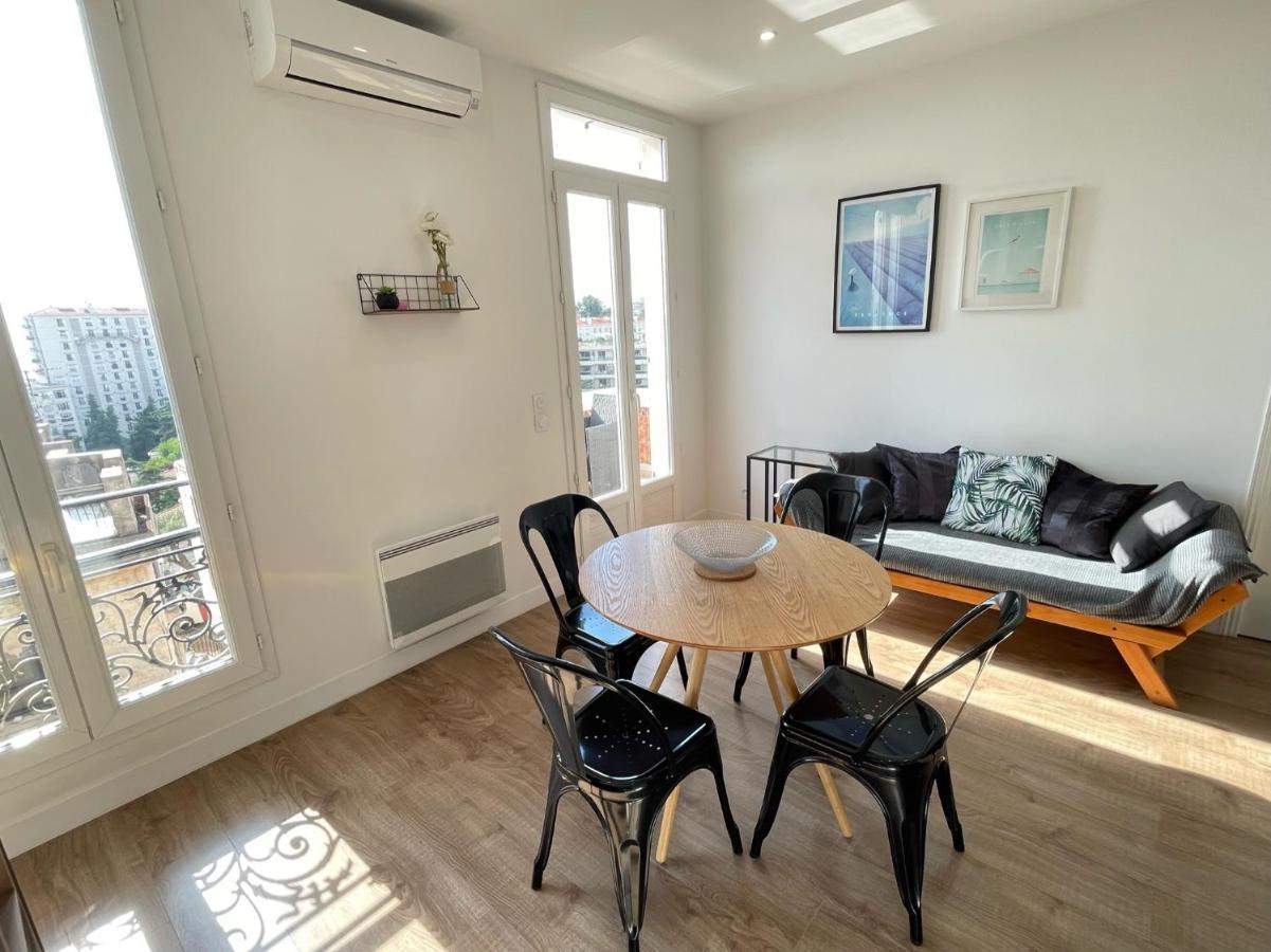 Nice Renting - Cambrai - Luxurious Sea View Terrasse - King Bed - Parking - Ac - Fully Equipped Экстерьер фото