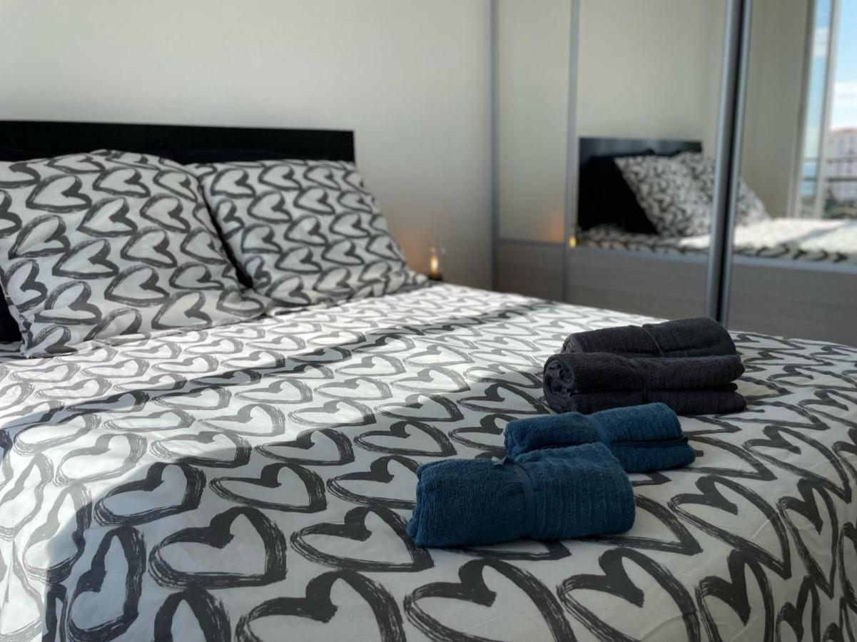 Nice Renting - Cambrai - Luxurious Sea View Terrasse - King Bed - Parking - Ac - Fully Equipped Экстерьер фото